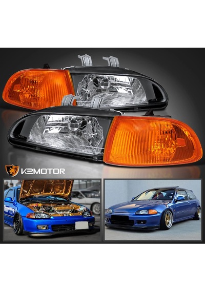 Honda Civic 1992-1995 H.b 3.kapı Far Yanı Sinyal Jdm Ön Far