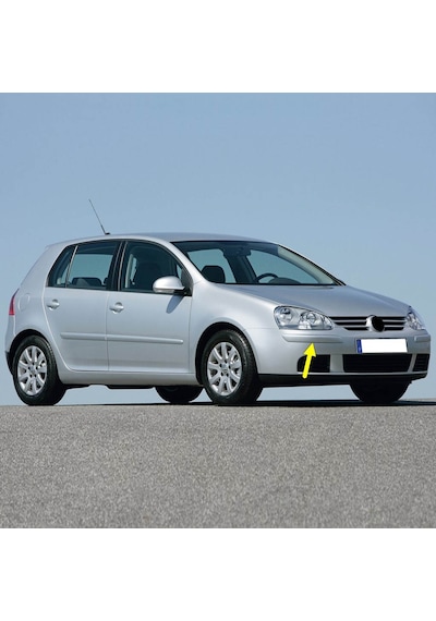Vw Golf 5 04-08 Ön Tampon Sağ Köşe Bandı Plastik Çıta 1k0807656a