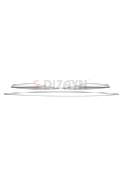 S-Dizayn  Volkswagen Golf 8 Hb Krom Ön Tampon Alt Çıtası 3 Prç. 2020 Üzeri