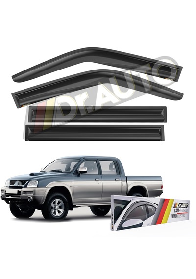 Mitsubishi L200 2000-2006 Cam Rüzgarlığı 4'lü