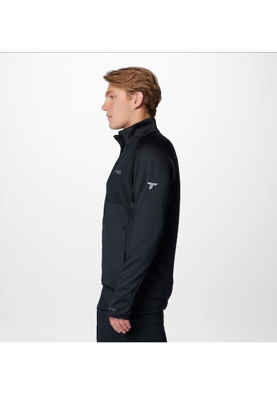 Columbia Triple Canyon Grid Fleece Fz Iı Siyah Erkek Outdoor Polar Ao4789 Siyah