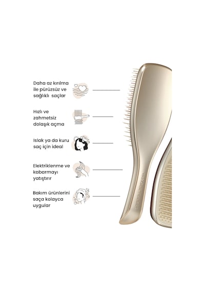 Tangle Teezer Ultimate Detangler Chrome Champagne Gold