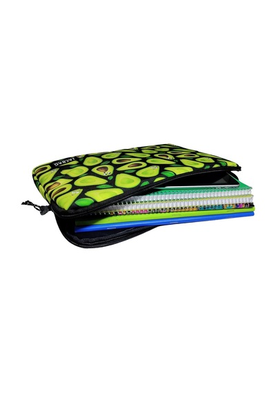 Jacbag Avokado Yeşil A4 Evrak Notebook Ve Tablet Taşıma Çantası/kılıfı Çok Renkli