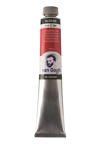 Talens Van Gogh Yağlı Boya 200 Ml 366 Quinacridone Rose Karışık, Çok Renkli