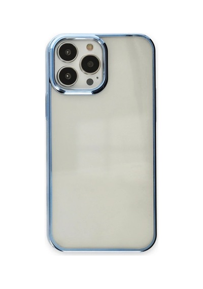 Apple Uyumlu iPhone 14 Pro Max Kılıf Element Silikon - Sky Blue