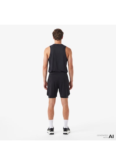 Salomon S/lab Ultra 2ın1 Erkek Siyah Koşu Şortu Lc2030900