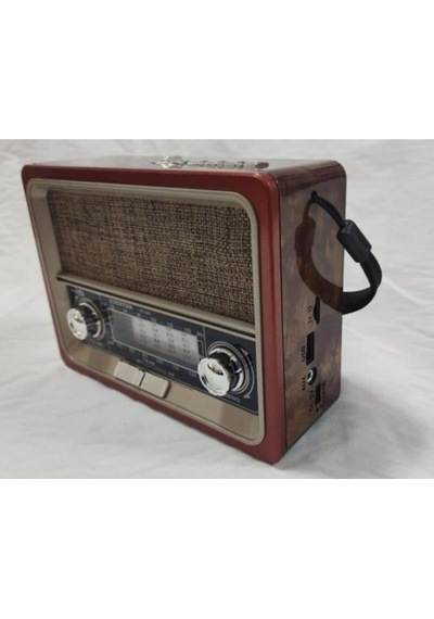 Everton Rt-305 Bluetooth. Usb/Sd/Aux/Fm 8 Band Radyo Ahşap
