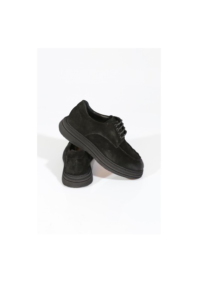 Dgn 969 Erkek Loafer Ayakkabi Siyah Süet