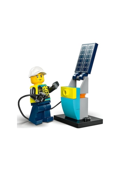 LEGO® City Elektrikli Spor Araba 60383 5+ Yaratıcı Oyuncak Yapım Seti - 95 Parça