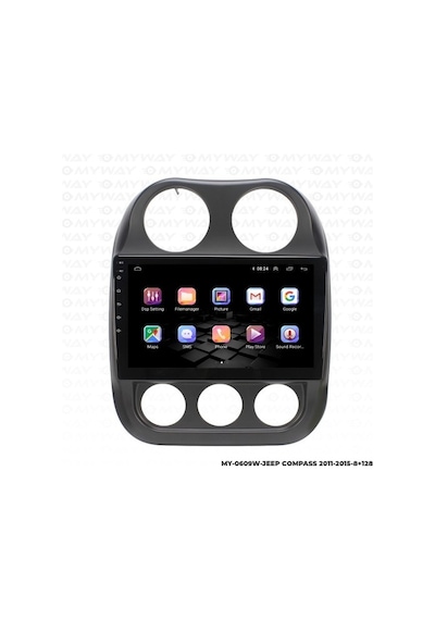 Myway Jeep Patriot Android Multimedya Carplay Navigasyon Ekran - 8gb Ram+128 Gb Hdd - Myway Myway Jeep Patriot Android Multimedya Carplay Navigasyon Ekran - 8gb Ram+128 Gb Hdd - Myway