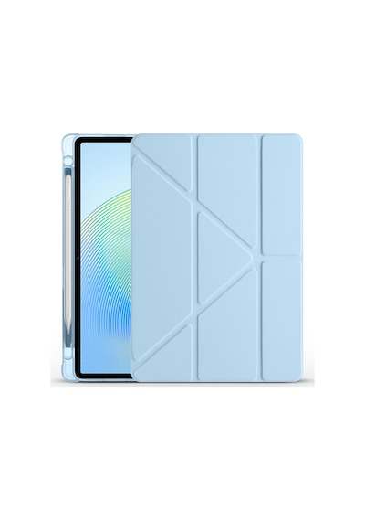 Honor Pad X8a Kılıf Tri Folding Kalem Bölmeli Standlı Kılıf Kapaklı Kılıf