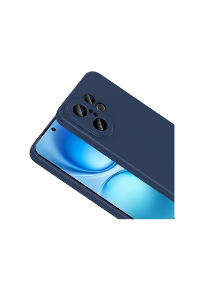 Vivo X200 Fe Kılıf Yumuşak Silikon Kamera Korumalı Lansman Pazarplus Lila