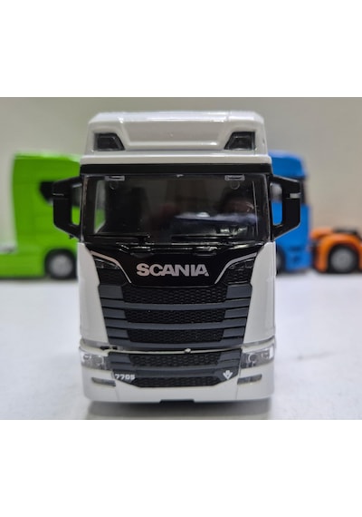 Diecast Model Araç 12 Cm Scania V8 R730 Metal Çekici Oyuncak Tır