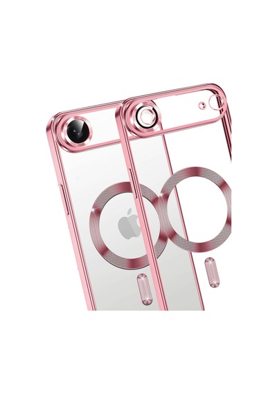 Apple iPhone Uyumlu 17 Air Kross Magneticsafe Kapak - Rose Bz8683140878818