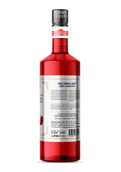 Nish Kiraz Aromalı Şurup 700ml - Pet Şişe