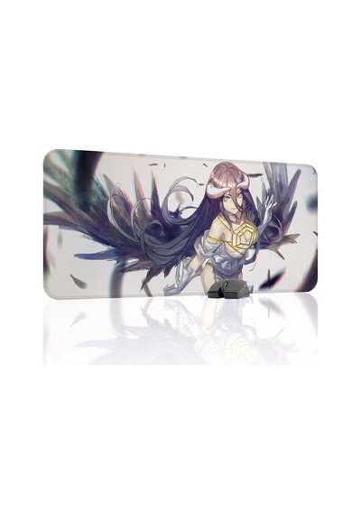 Overlord Kaymaz Dikişli Kauçuk Oyuncu Mousepad V4 - 90x40 Xxl Gaming Mouse Pad Fare Altlığı