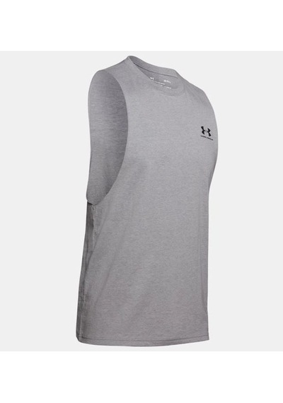 Under Armour Ua Left Chest Cut Off Tank Erkek Atlet 1329286 1329286 035 035