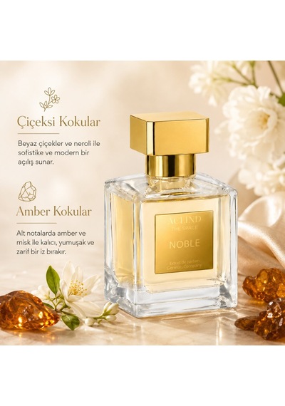 Aclınd The Space Noble Kadın Parfüm 55 Ml Amber - Çiçeksi