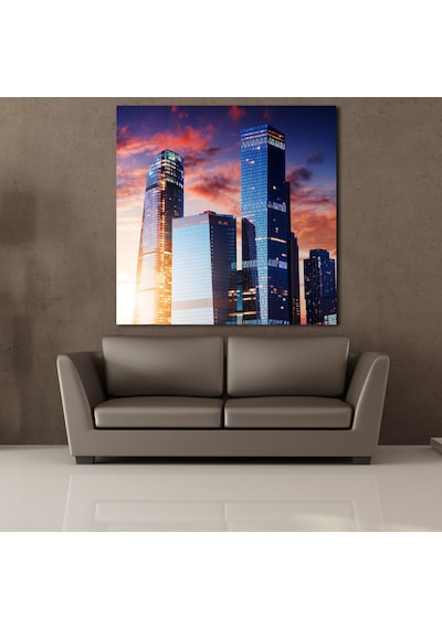 Binalar Kanvas Tablo 90x90cm