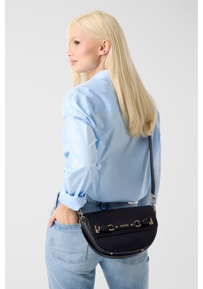 Guess Camelia Kadın Omuz Çantası Hwbg9742190 Siyah