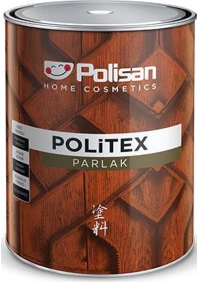 Polisan Politex 163 Lüx Vernikli Açık Meşe 0,75 Lt