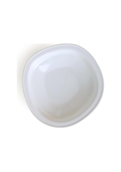 Beyaz Bloom Yemek Tabağı 24 Cm 6 Adet 006 Çok Renkli