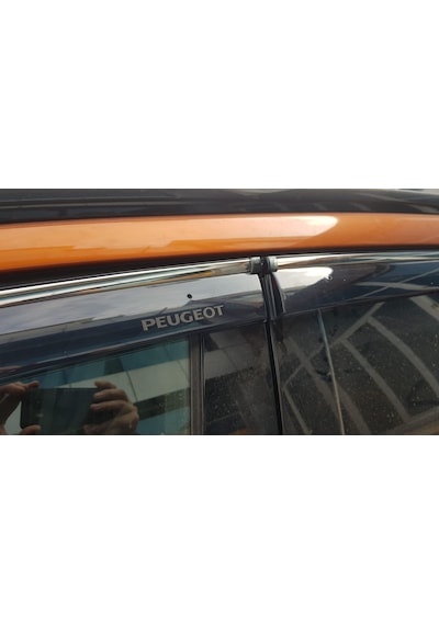 Peugeot 2008 Mügen Cam Rüzgarlığı 2020 Sonrası Nikelajlı 4 Lü SET