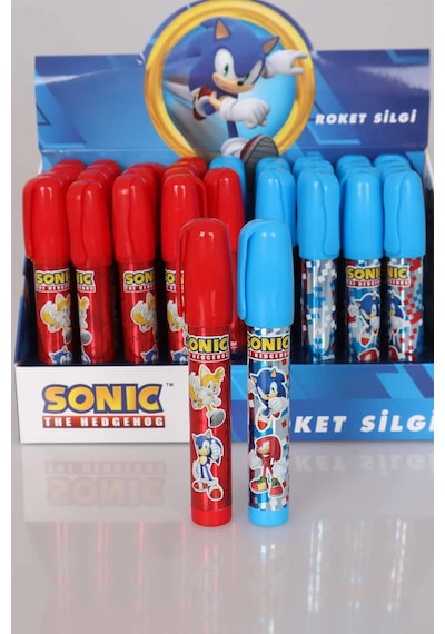 Lisanslı Sonıc Mekanik Roket Silgi