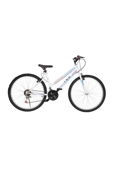 Bisiklet Vision Tec Eros 26" Jant 21 Vites Kadın Dağ Bisikleti Beyaz - Pembe & Vitesli Bisiklet Beyaz - Pembe