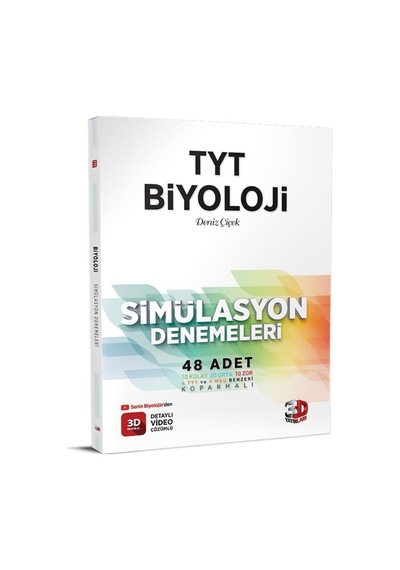 Tyt Biyoloji Simülasyon Denemeleri Detaylı Video Çözümlü