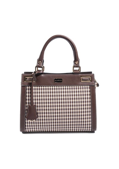 Kadın Silver & Polo Sp1174-m191 Sılver Polo El Çantası Kahve Sarı-kahve kahverengi