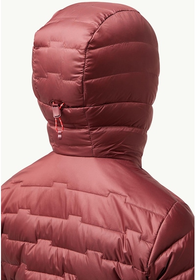 Jack Wolfskin Passamani Down Hoddy Kadın Outdoor Mont-a61833 Bordo