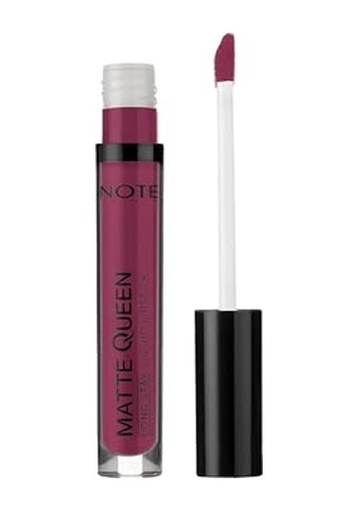 Note Cosmetics Matte Queen Lipstick 19 Berry Blast Kalıcı Likit Ruj, Mor 00