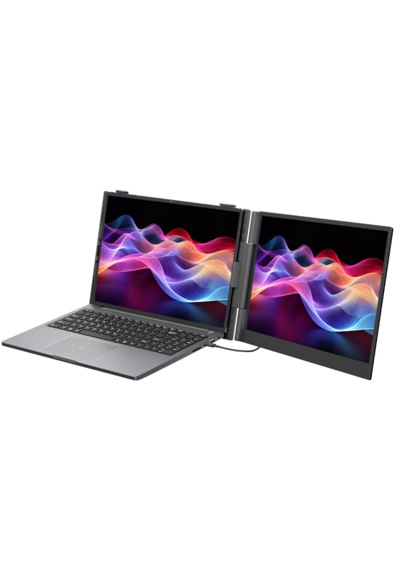 Scm8 15.3" Ips 1920x1200 Taşınabilir Tekli Monitör, Laptop Ek Monitörü,60hz,usb-c,100w Pd,hoparlör