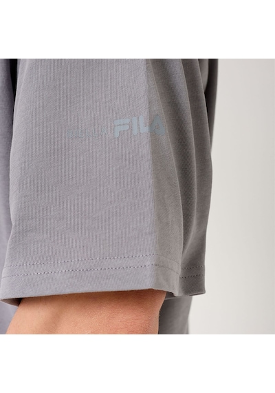 Gri Fila Erkek T-shirt Delgado Fam0564 Gri