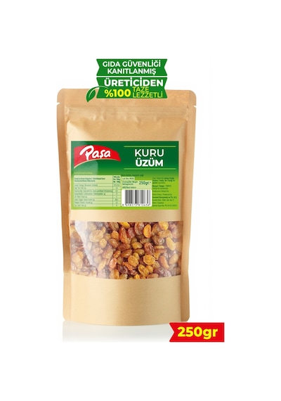 Sultaniye Kuru Üzüm 250 Gr 250 G