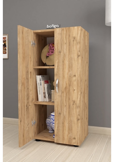 Bofigo 3 Raflı 2 Kapaklı Klasörlük Dolabı Mutfak Dolabı Banyo Dolabı Çok Amaçlı Dolap Fulya Çam Bofigo 3 Raflı 2 Kapaklı Klasörlük Dolabı Mutfak Dolabı Banyo Dolabı Çok Amaçlı Dolap Fulya Çam