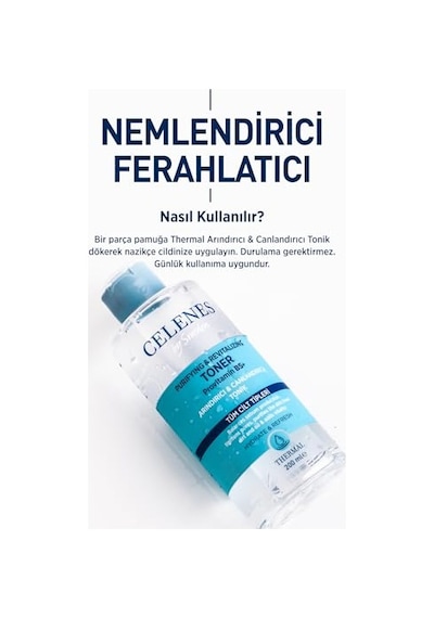 Celenes Thermal Arındırıcı & Canlandırıcı Tonik, 200ml