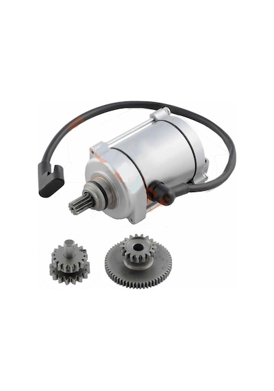 Motospartan Marş Motoru Cg 200 Marş Dişlileri İle Birlikte