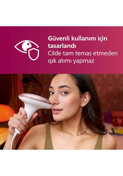 Philips Lumea 7000 Serisi SC1997/00 IPL Tüy Alma,Vücut ve Yüz için 2 Başlık,Çanta