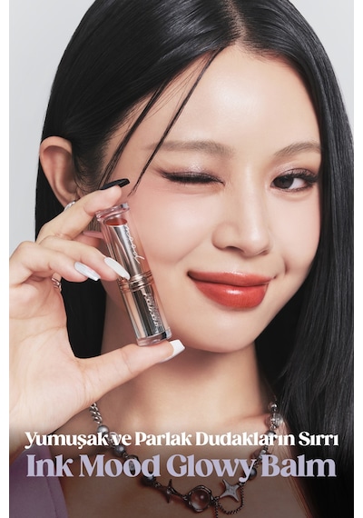 Yoğun Nemlendirme Sunan Vegan Dudak Balmı Perıpera Ink Mood Glowy Balm 5 Nudie List Hip Gray 13576243