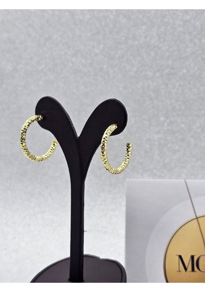 Xuping Burma Model Gold Renk Çelik Küpe Altın