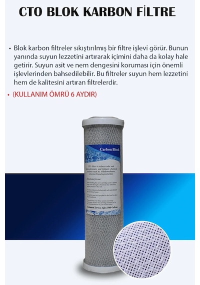 WaterMelon Açık Kasa Su Arıtma Cihazı Filtre 6 Aşama Cift Sedimentli Ph+ Alkalin WaterMelon Membran