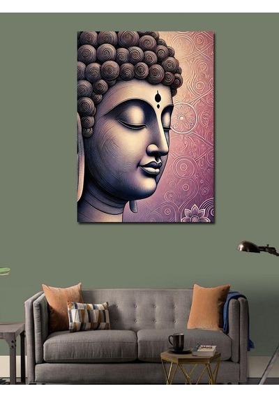 Kanvas Tablo Buda Ve Meditasyon Huzuru 50cmx70cm