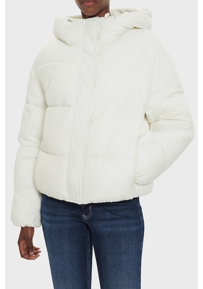 Calvin Klein Kadın Mont J20j224112 Ybı Beyaz