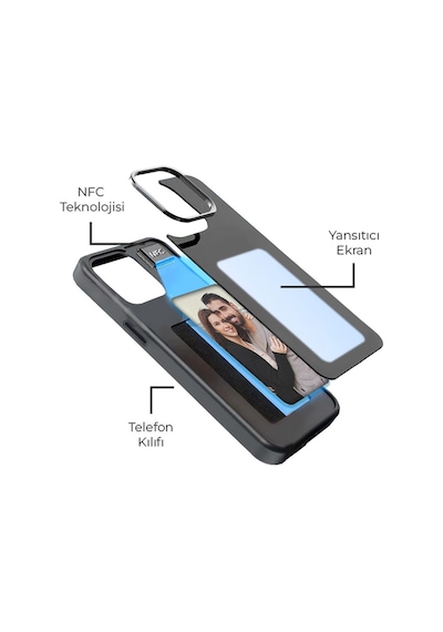 Nfc Kişiselleştirilebilir Kılıf Apple Uyumlu iPhone16