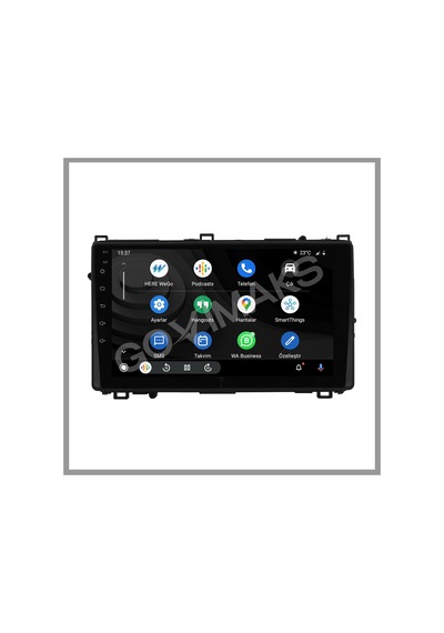 Govimaks Toyota Aurıs 2018 Uyumlu 8gb Ram 128gb Hafıza Androıd Multımedıa Teyp 9"