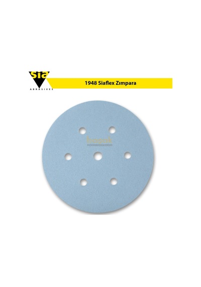 Sia 1948 Siaflex 150 Mm 120 Kum 7 Delikli Zımpara Kağıdı 100'lü
