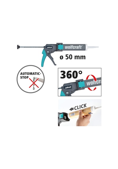 Mg 310 Kartuş Presi Compact 4357000 Silikon Enjeksiyon İçin Kompakt Silikon Şırınga, Yapıştırıcı Ve Akrilik 310 Ml Kartuşlar İçin Kartuş Tabancası