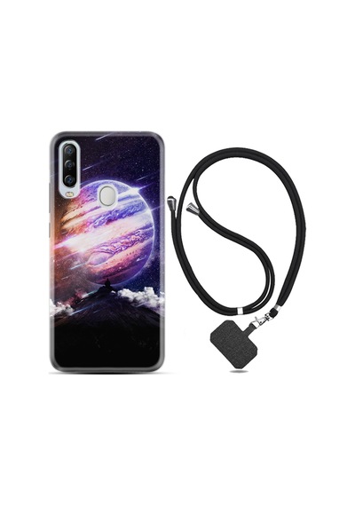 General Mobile GM20 Pro Kılıf Boyun Askılı Super Planet 1797